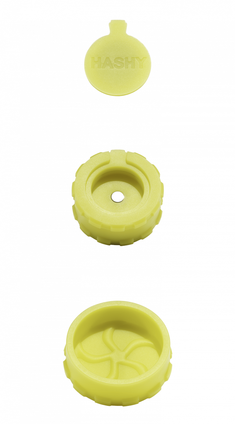 Hashy 10 Grinder Hashy resistente - silicone durevole e antiurto